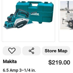 Corded handheld Nail Planer kit w/ Blade Set